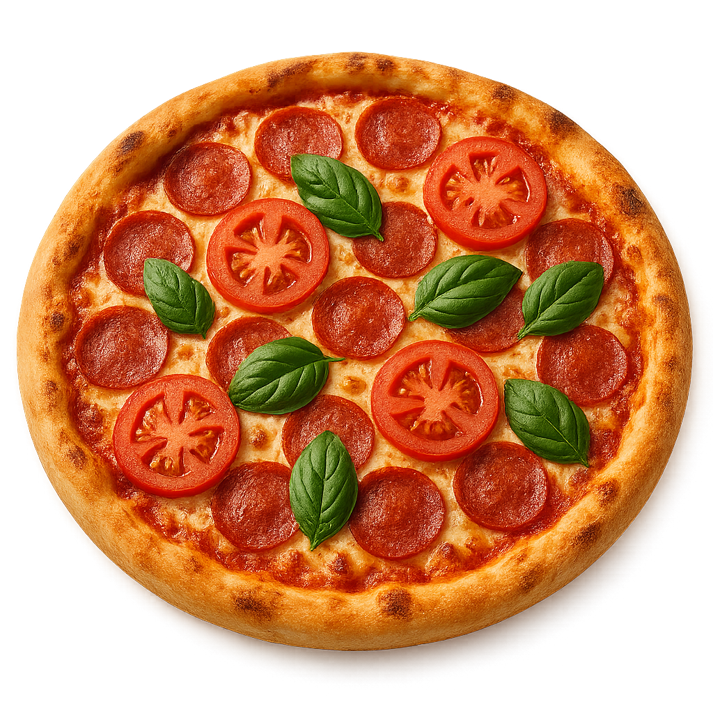 Pizza decorativa